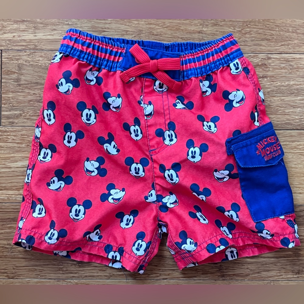 Disney Baby Infant Swim Trunks 18-24Months Mickey. 1017